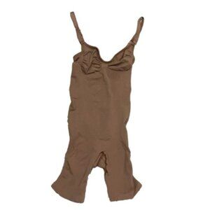 SKIMS Mid-Thigh Bodysuit Seamless Sculpt Sienna Brown XXS/XS (0-2) NWOT MSRP $74